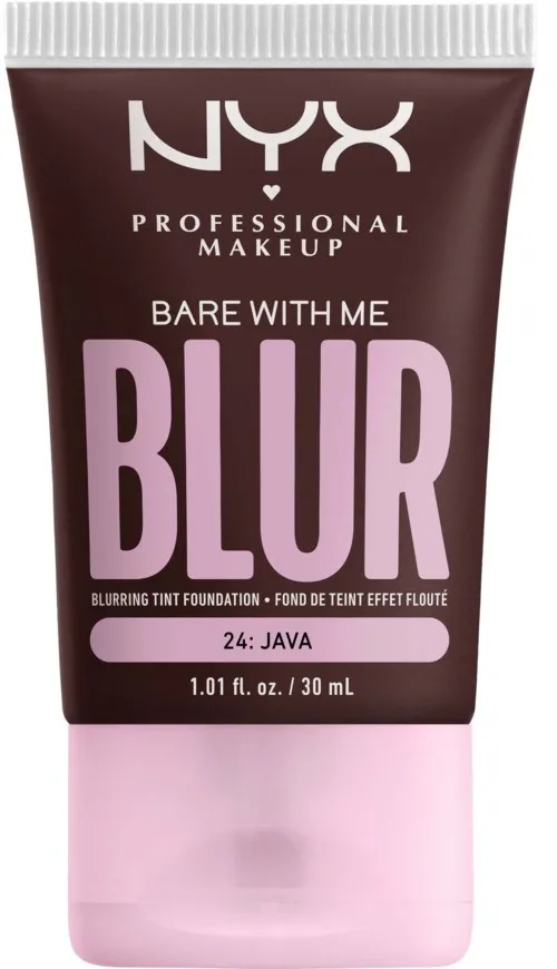 NYX PROFESSIONAL MAKEUP Bare With Me Blur Tint Foundation 24 Java