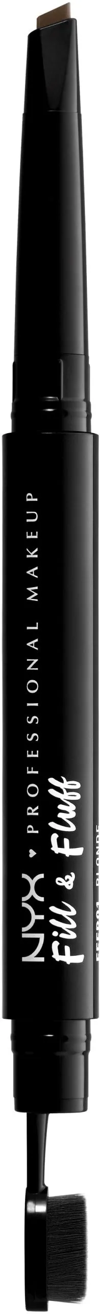 NYX PROFESSIONAL MAKEUP Fill & Fluff Eyebrow Pomade Pencil Ash Brown