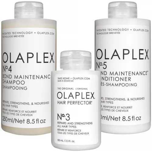 Olaplex Bundle No.4 Shampoo 250 ml & No.5 Conditioner 250 ml & No.3 100 ml