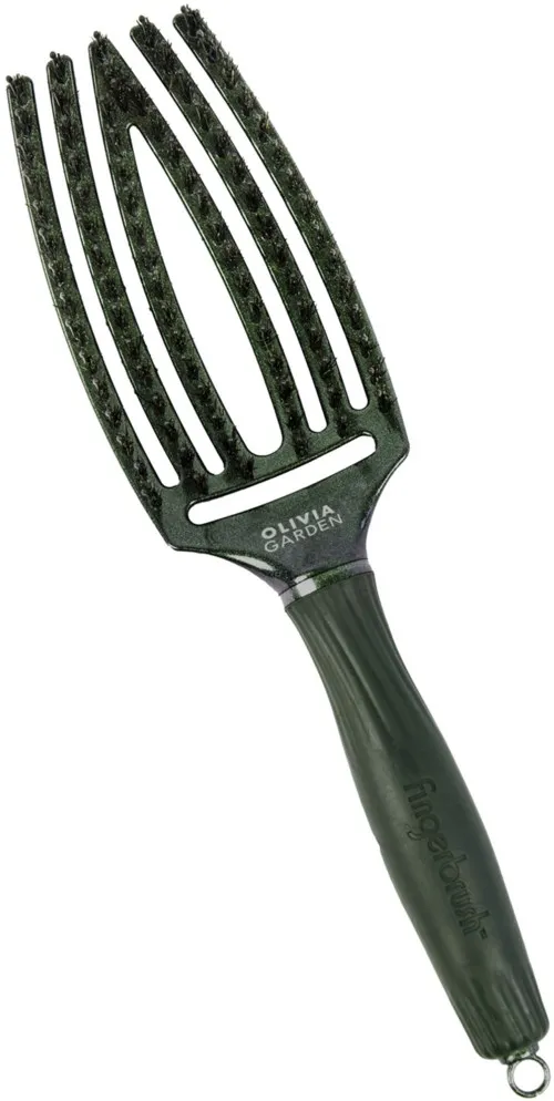 Olivia Garden Fingerbrush Care Iconic Green Emerald