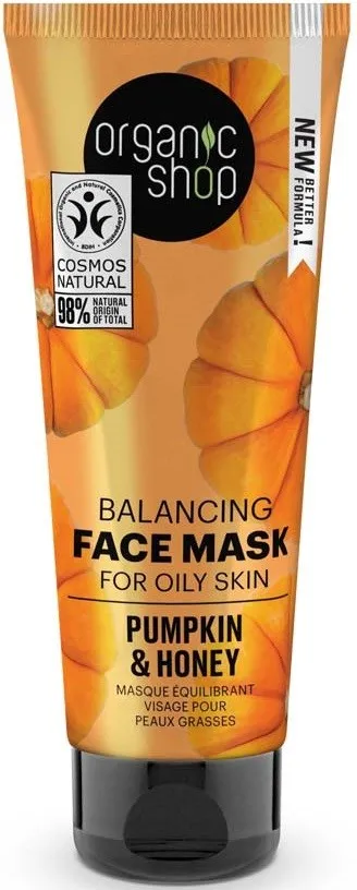 Organic Shop Balancing Face Mask Pumpkin & Honey 75 ml