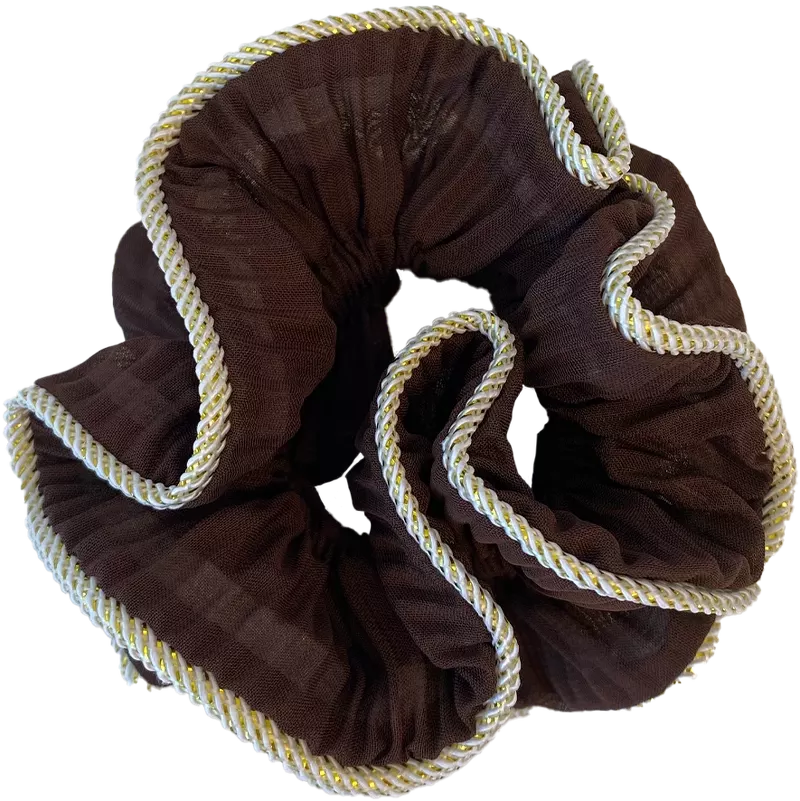 By Stær LILJE Scrunchie - Chocolate