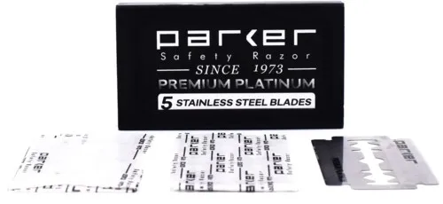 Parker Shaving 5 Stainless Steel Blades
