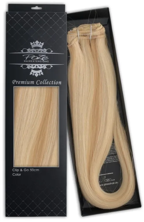 Poze Hairextensions Premium Collection Clip & Go 50 cm P12NA/10B Sunkissed Beige