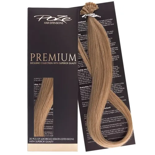 Poze Hairextensions Keratin Premium Extensions 50 cm 10B Sand Blonde