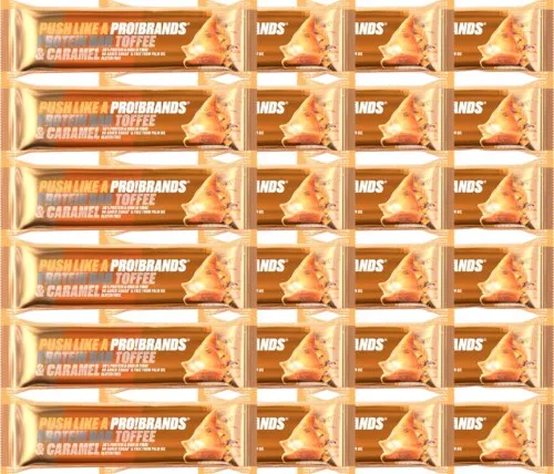 ProBrands Protein Bar Toffee & Caramel 24 x 45 g