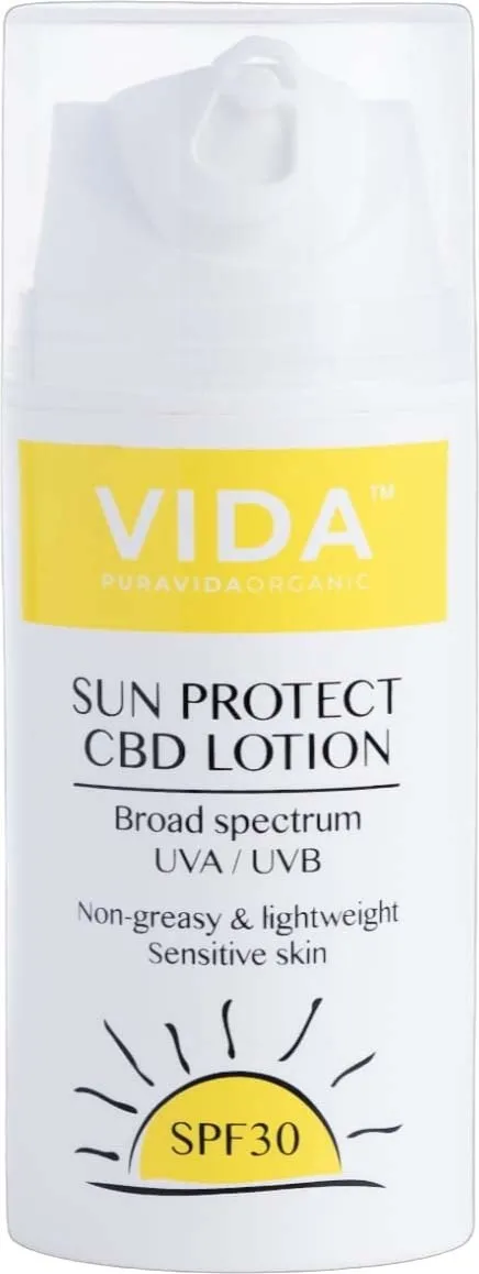 Pura Vida Sun Protect CBD Lotion Spf30 100 ml
