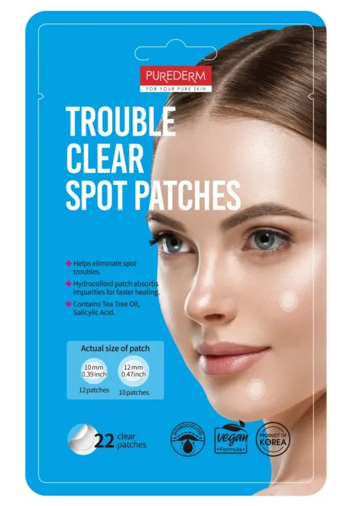 Purederm Trouble Clear Spot Patches 22 st
