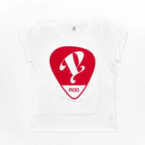 Pusher Picks Tee Red Girl M