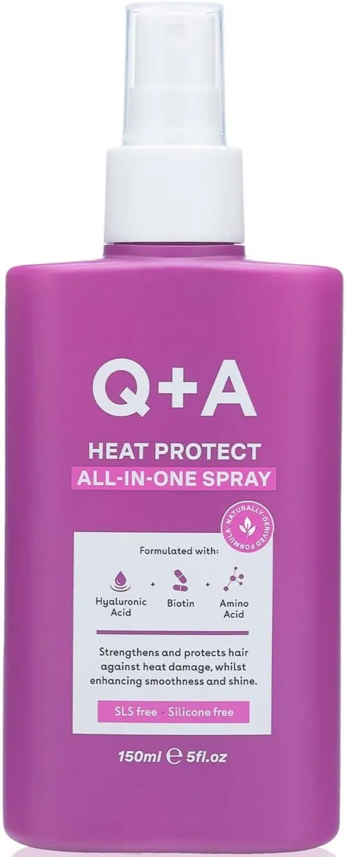 Q+A Heat Protect Hair Mist 150 ml