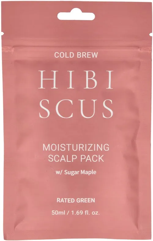 Rated Green Scalp Pack Cold Brew Hibiscus Moisturizing Scalp Pack w/ Sugar Maple 50 ml