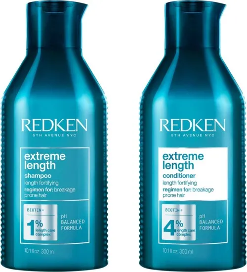 Redken Extreme Length Shampoo 300 ml & Conditioner 300 ml