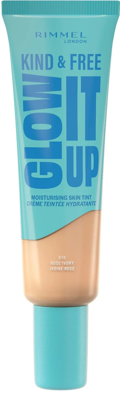 Rimmel Kind & Free Glow It Up Moisturising Skin Tint Rose Ivory 10