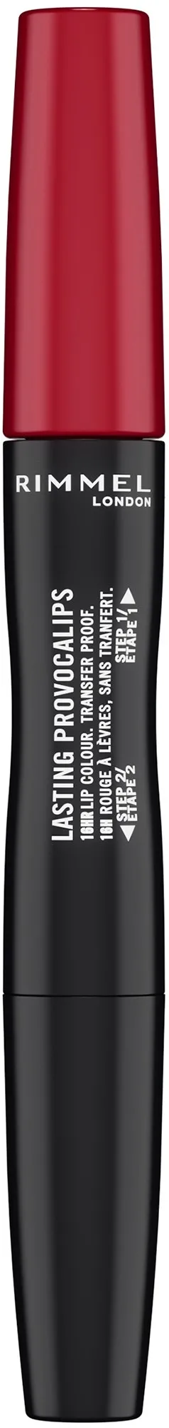 Rimmel Lasting Provocalips Lipstick 740 Caught red lipped