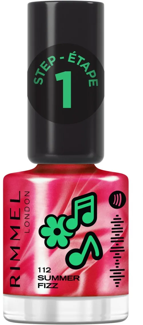 Rimmel Turn up the volume  Super Gel Nail Polish 112 Summer Fizz
