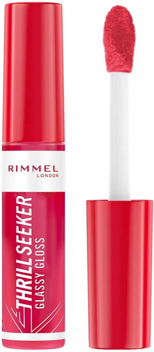 Rimmel Thrill Seeker Glassy Gloss Lip Gloss 350 Pink to the berry