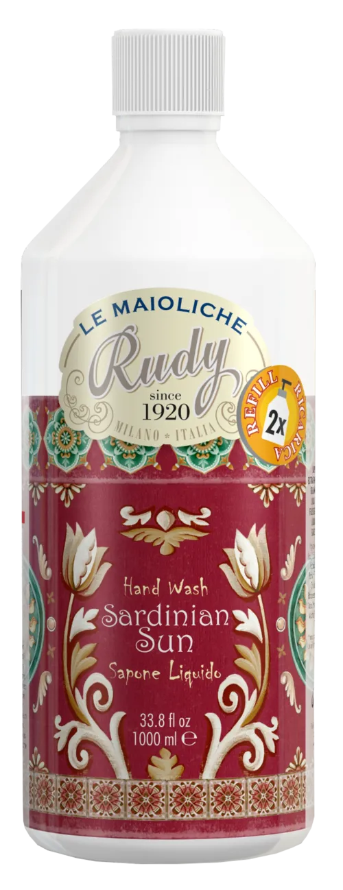 Rudy Sardinian Sun Le Maioliche Hand Wash Refill 1000 ml