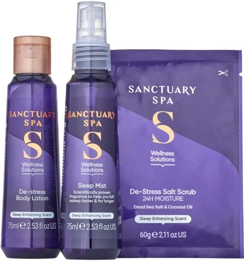 Sanctuary Spa Wellness Pillow Pack Gift Set