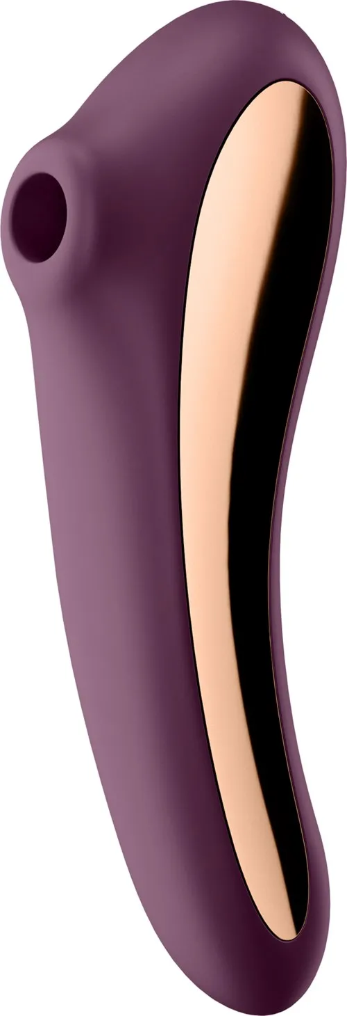 Satisfyer Dual Kiss Wine Red