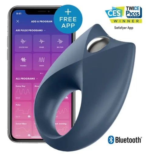 Satisfyer One Ring incl. Bluetooth and App Royal