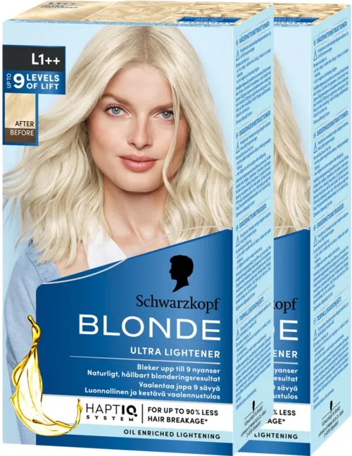 Schwarzkopf Blonde L1++ Blondering-2 pack