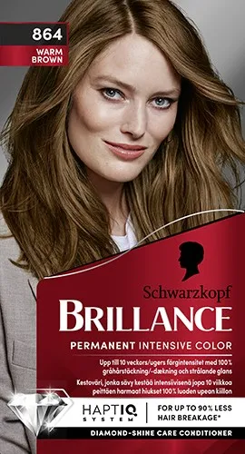 Schwarzkopf Brillance Intensive Color Creme 864 Warm Brown