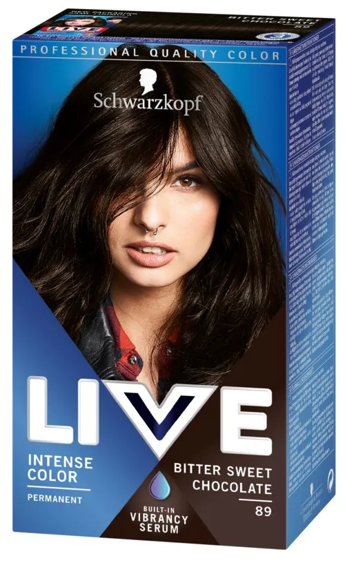 Schwarzkopf LIVE Intense Color 89 Bitter Sweet Chocolate