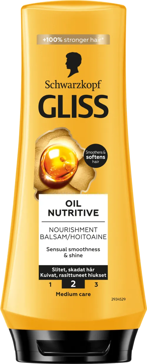 Schwarzkopf Gliss Nourishment Conditioner Oil Nutritive 200 ml