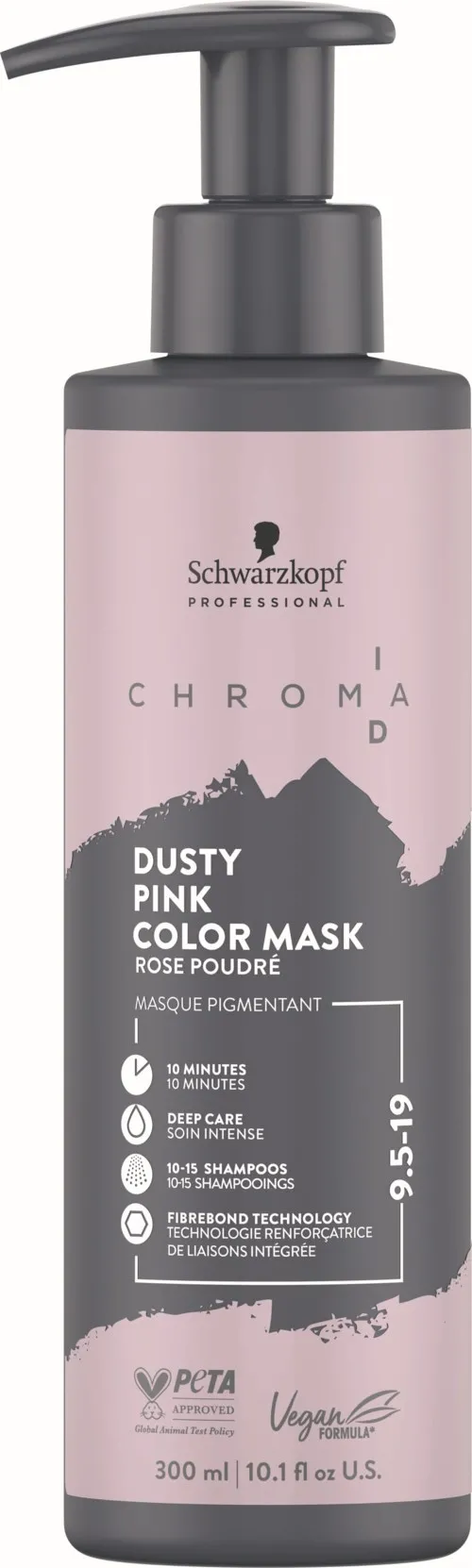 Schwarzkopf Professional ChromaID Bonding Color Mask Dusty Pink 9.5-1