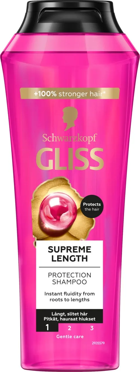 Schwarzkopf Gliss Protection Shampoo Supreme Length 250 ml