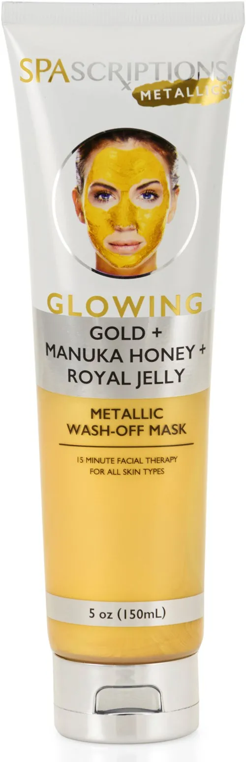 SpaScriptions Metallics- Glowing Metallic Wash-Off Mask