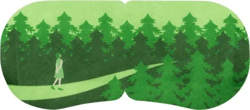 Steambase Daily Eyemask 5pcs Cypress Forest 90 g