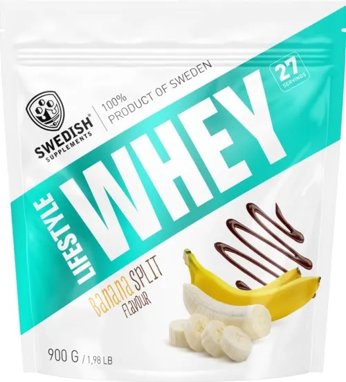 Swedish Supplements Lifestyle Whey Banana split 900 g