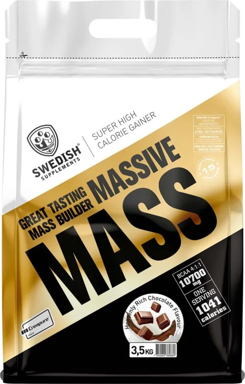 Swedish Supplements Massive Mass 3,5kg -Heavenly rich chocolate 3500 g