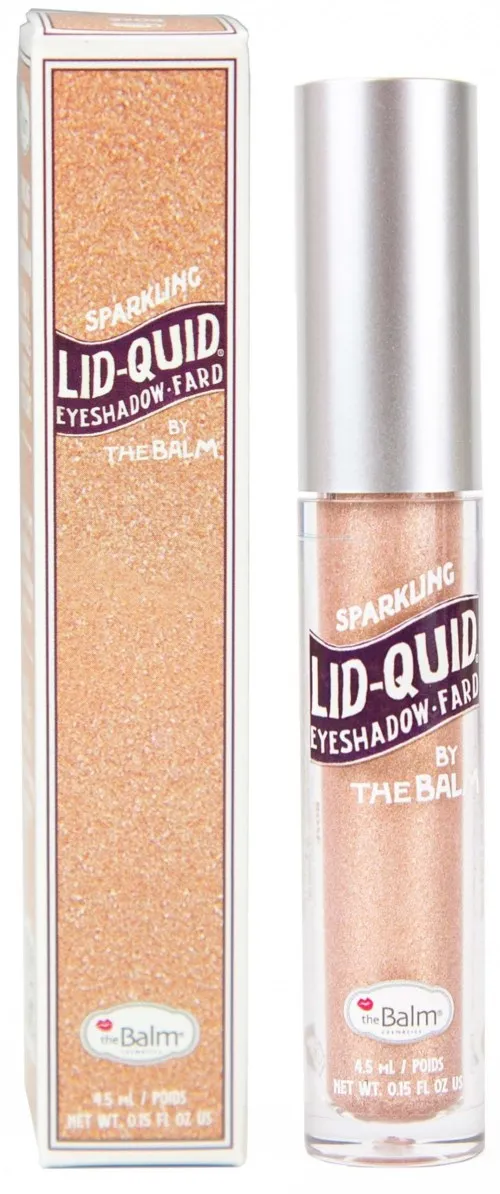 the Balm Lid Quid Sparkling Liquid Eyeshadow Rose