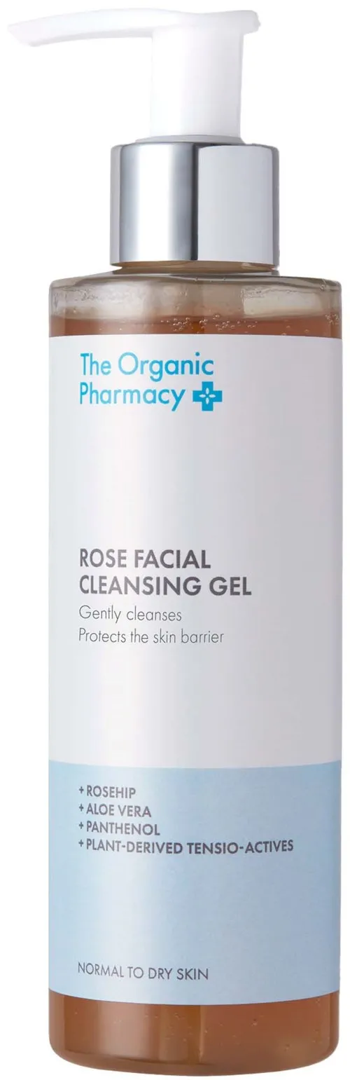 The Organic Pharmacy Rose Facial Cleansing Gel 200 ml