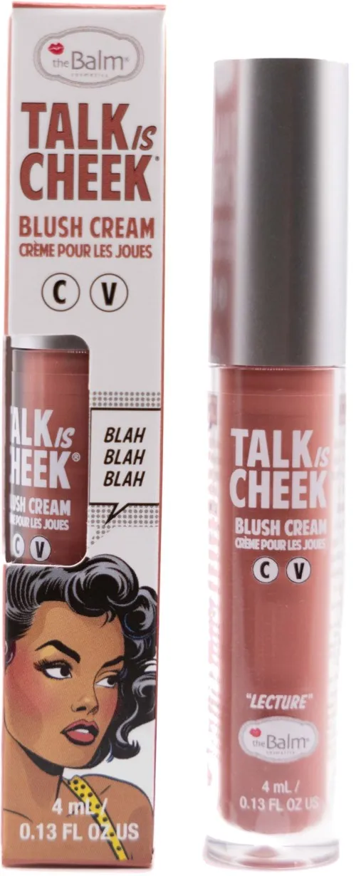 the Balm Talk is Cheek Cream Blush Lecture