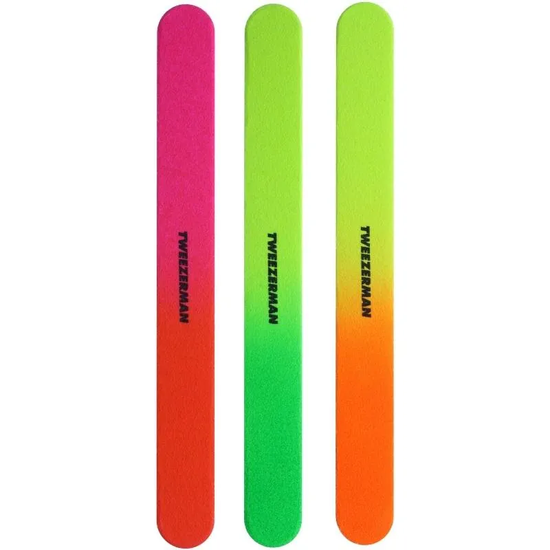 Tweezerman Filemates - Neon 3 Pieces