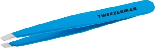 Tweezerman Slant Tweezer Blue Jewel