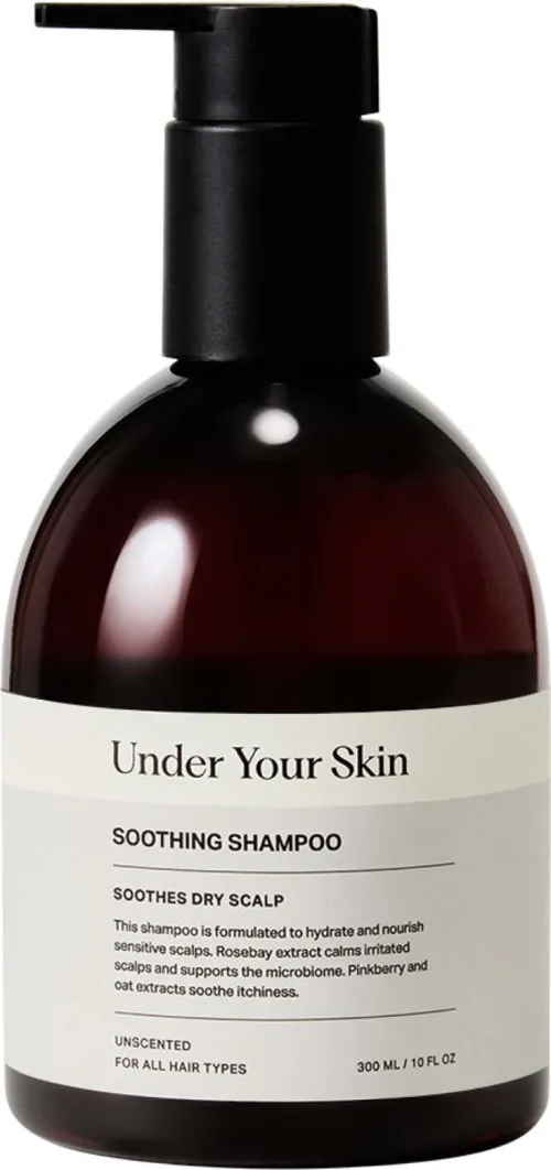 Under Your Skin Soothing Shampoo Soothes Dry Scalp 300 ml