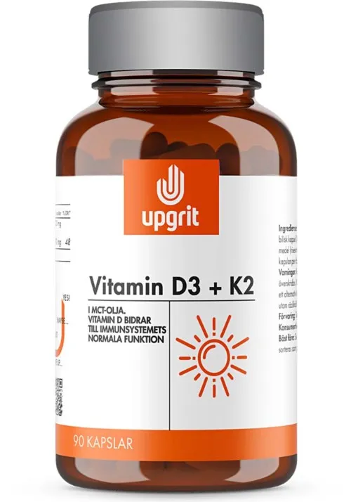 Upgrit Vitamin D3 + K2 90 St.