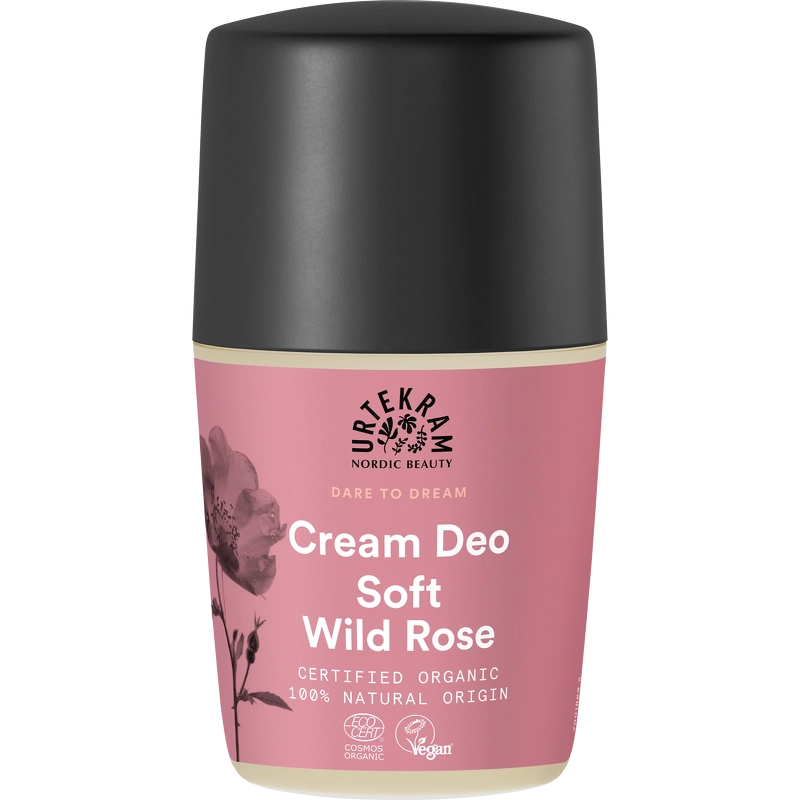 Urtekram Dare To Dream Cream Deo Soft Wild Rose 50 ml
