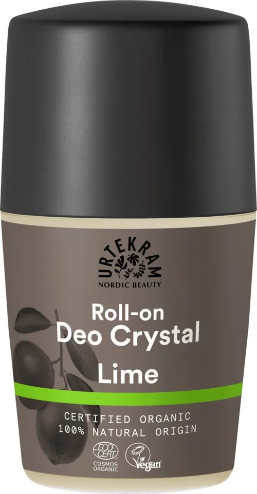 Urtekram Lime Deo Crystal Roll-On 50 ml