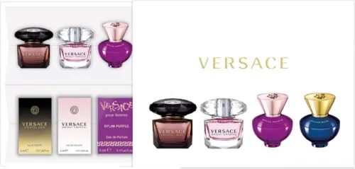 Versace Gift Set Pour Femme Miniature