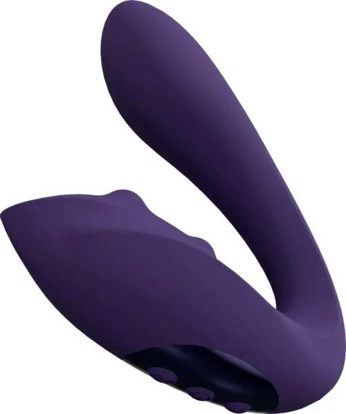 VIVE Yuki - Dual Motor G-Spot Vibrator with Massaging Beads - Purple