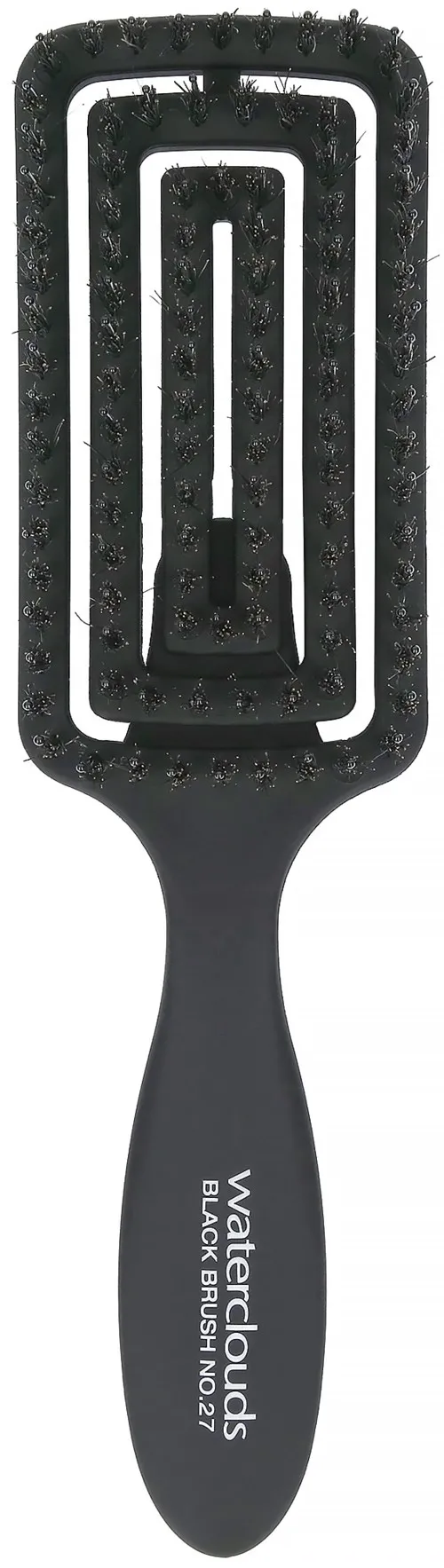 Waterclouds Black Brush no.27 Natural Flex Vent Brush Mini