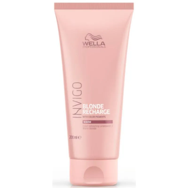 Wella Professionals Invigo Blonde Recharge Color Refreshing Conditioner 200 ml - Warm