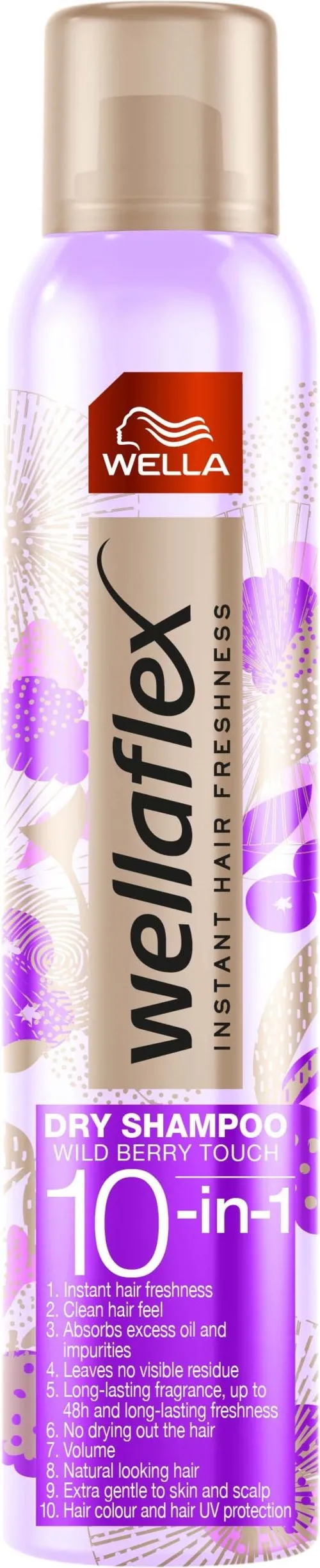 Wella Styling Wellaflex Dry Shampoo Berry Touch 180 ml