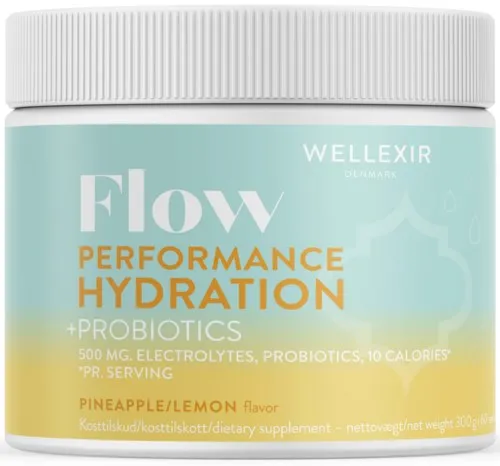 Wellexir Flow  Performance Hydration+Probiotics Pineapple/Lemon 300 g