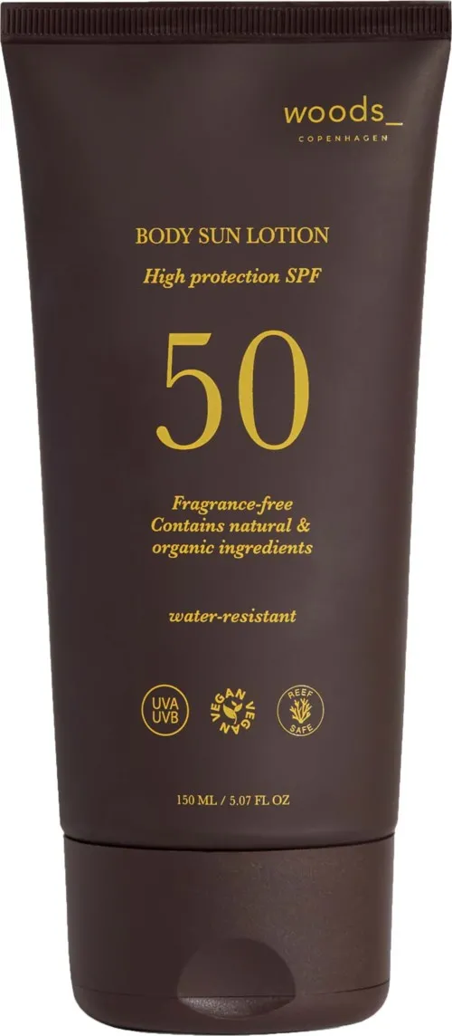 Woods_Copenhagen Sun Body SPF50 150 ml